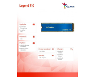 ADATA 1TB M.2 PCIe NVMe Legend 710 - 1078629 - zdjęcie 12